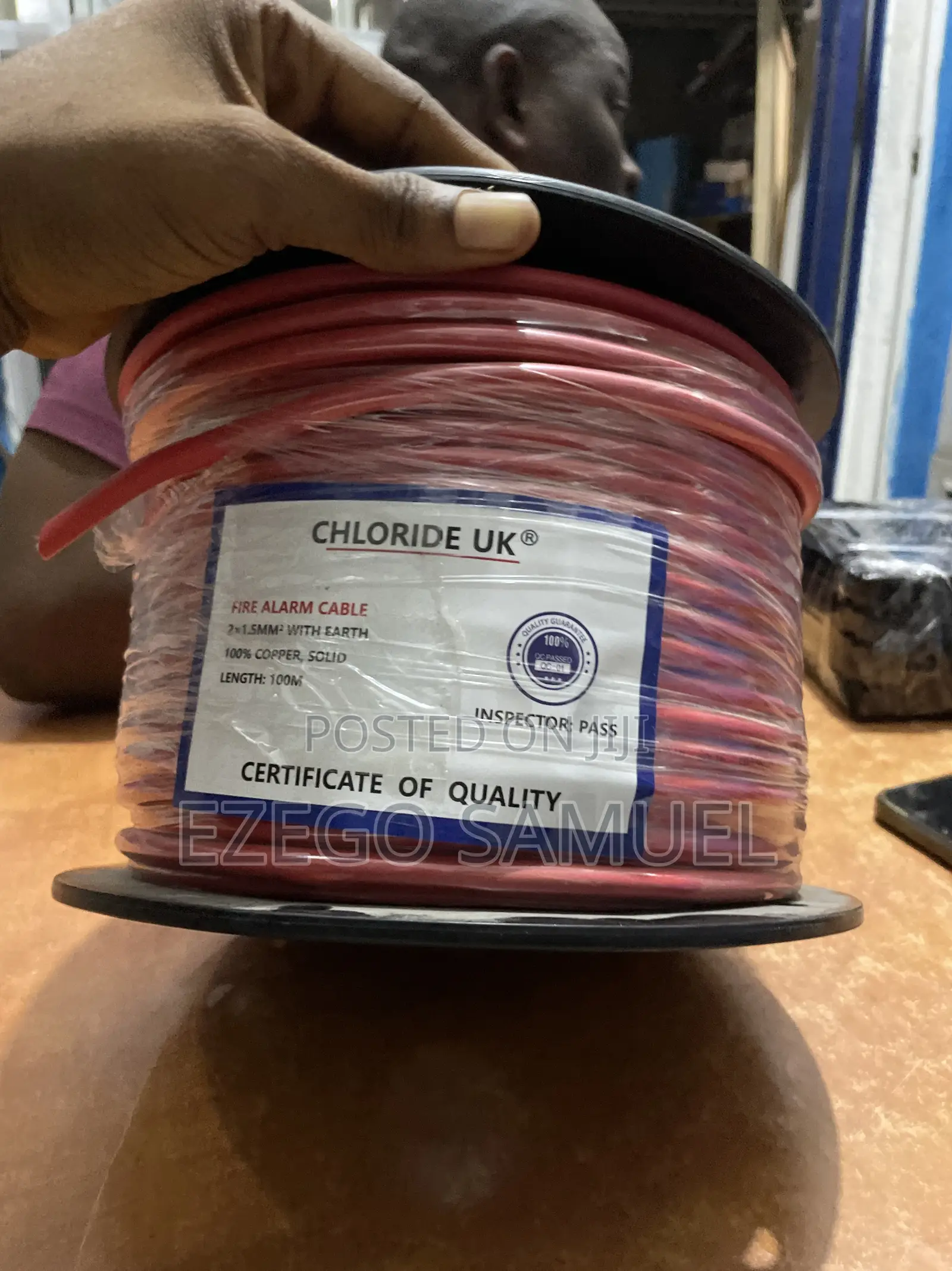 Fire Resistance Cable Pure Copper by 100 Meters