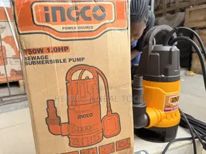 Heavy-Duty INGCO 750W (1HP) Sewage Submersible Water Pump