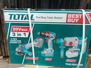 Total Tools 20V 3-in-1 Cordless Combo Kit (Model TCKLI2020298)