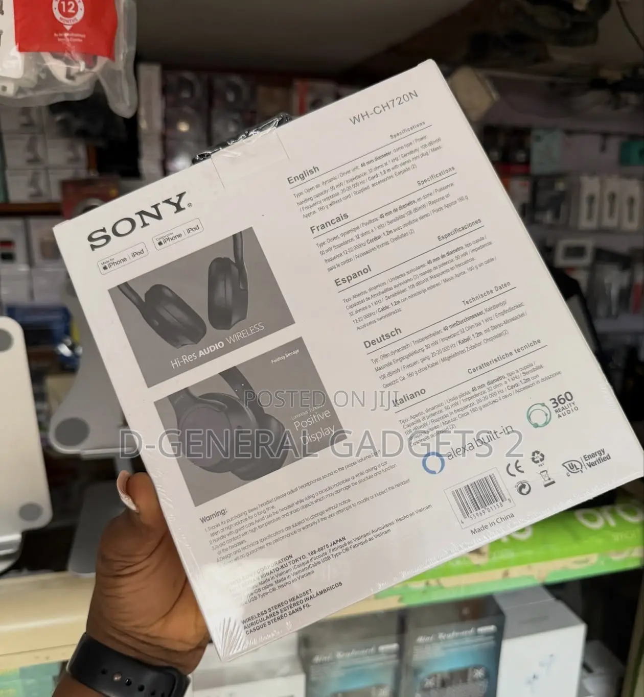 Sony Headphone With Alexa