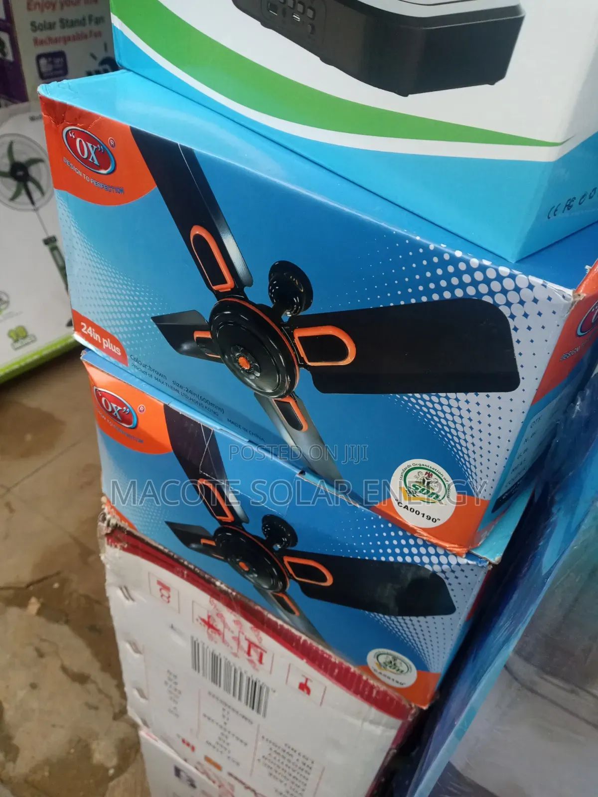 Ox Short Bled Fan