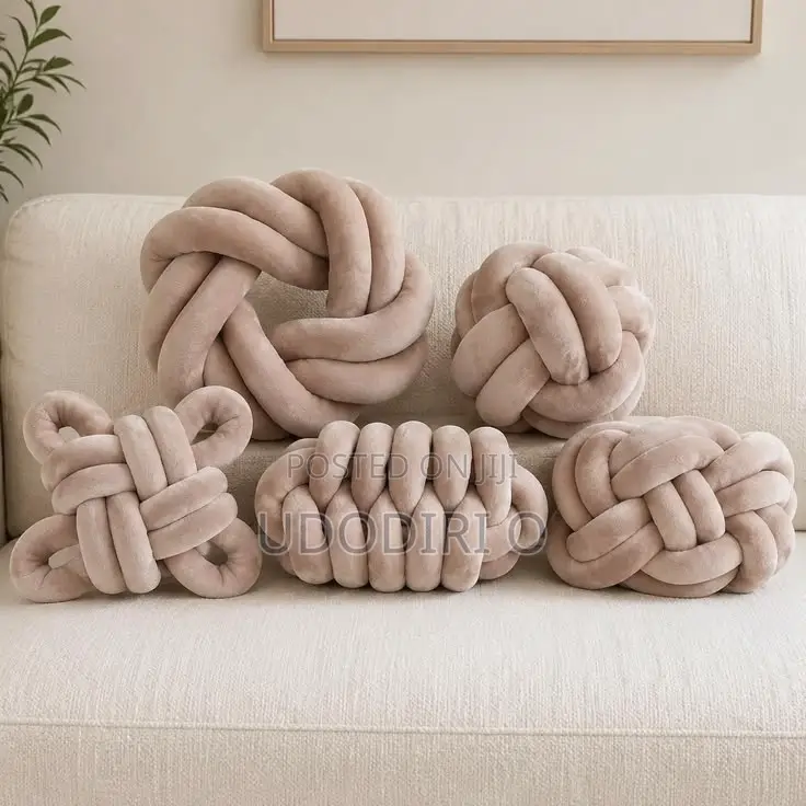 Plush Knot Pillows