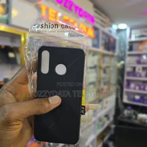 Huawei P30 Lite Black Leather Case