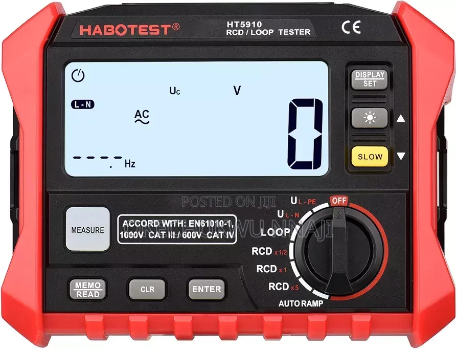 Digital Grounding Earthing Tester 0-4kω,200v Megohmmeter Multimeter