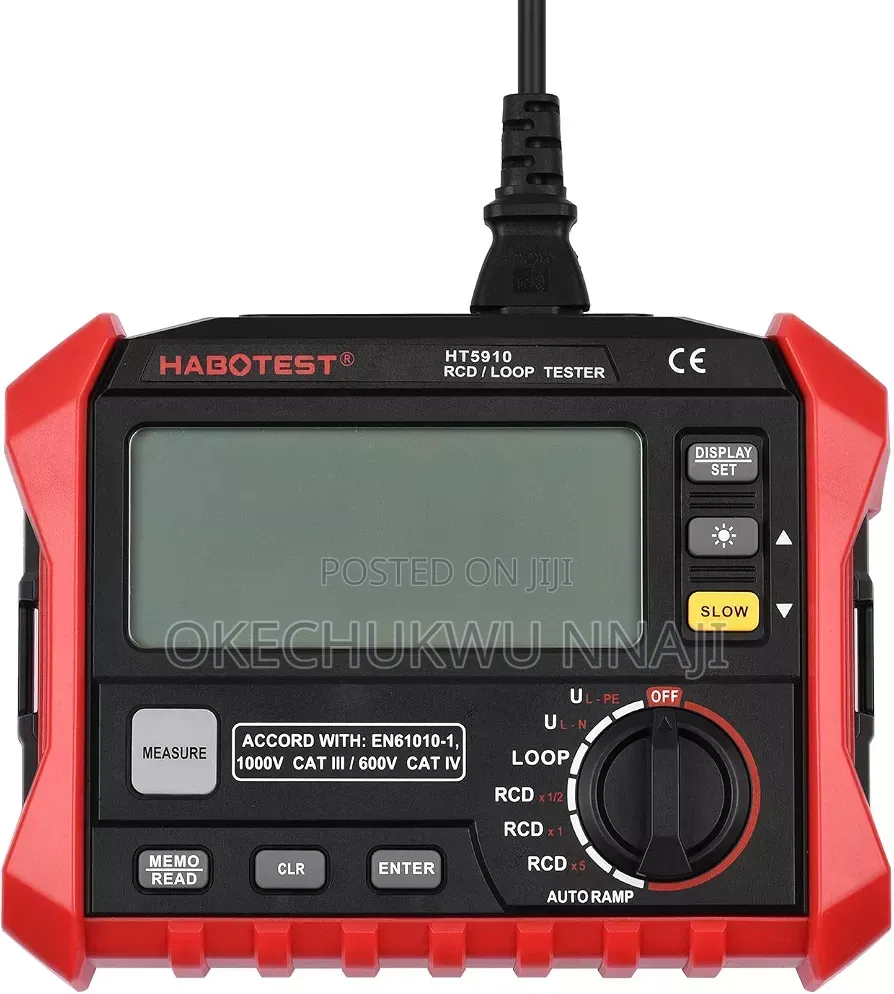 Digital Grounding Earthing Tester 0-4kω,200v Megohmmeter Multimeter