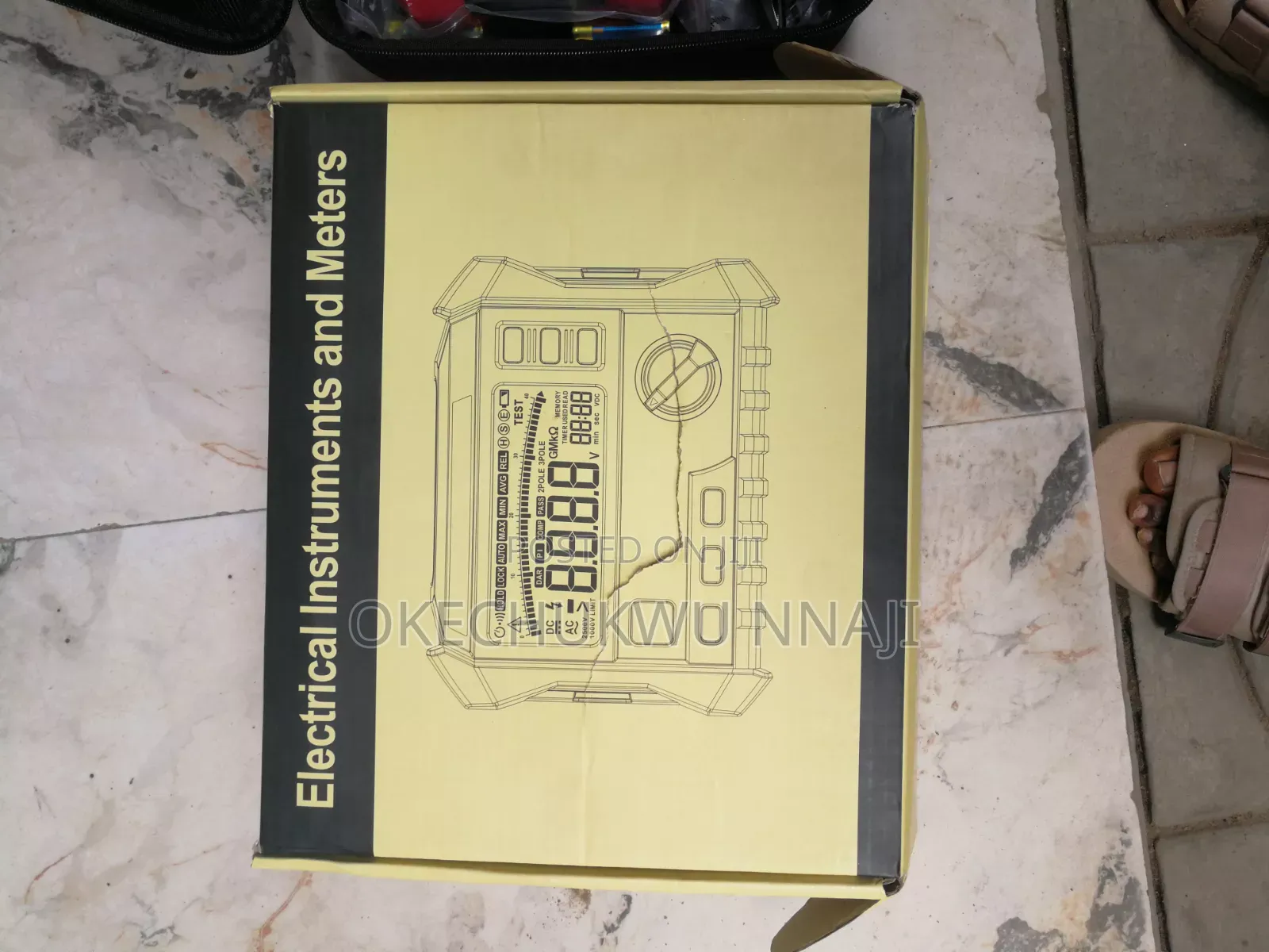Digital Grounding Earthing Tester 0-4kω,200v Megohmmeter Multimeter