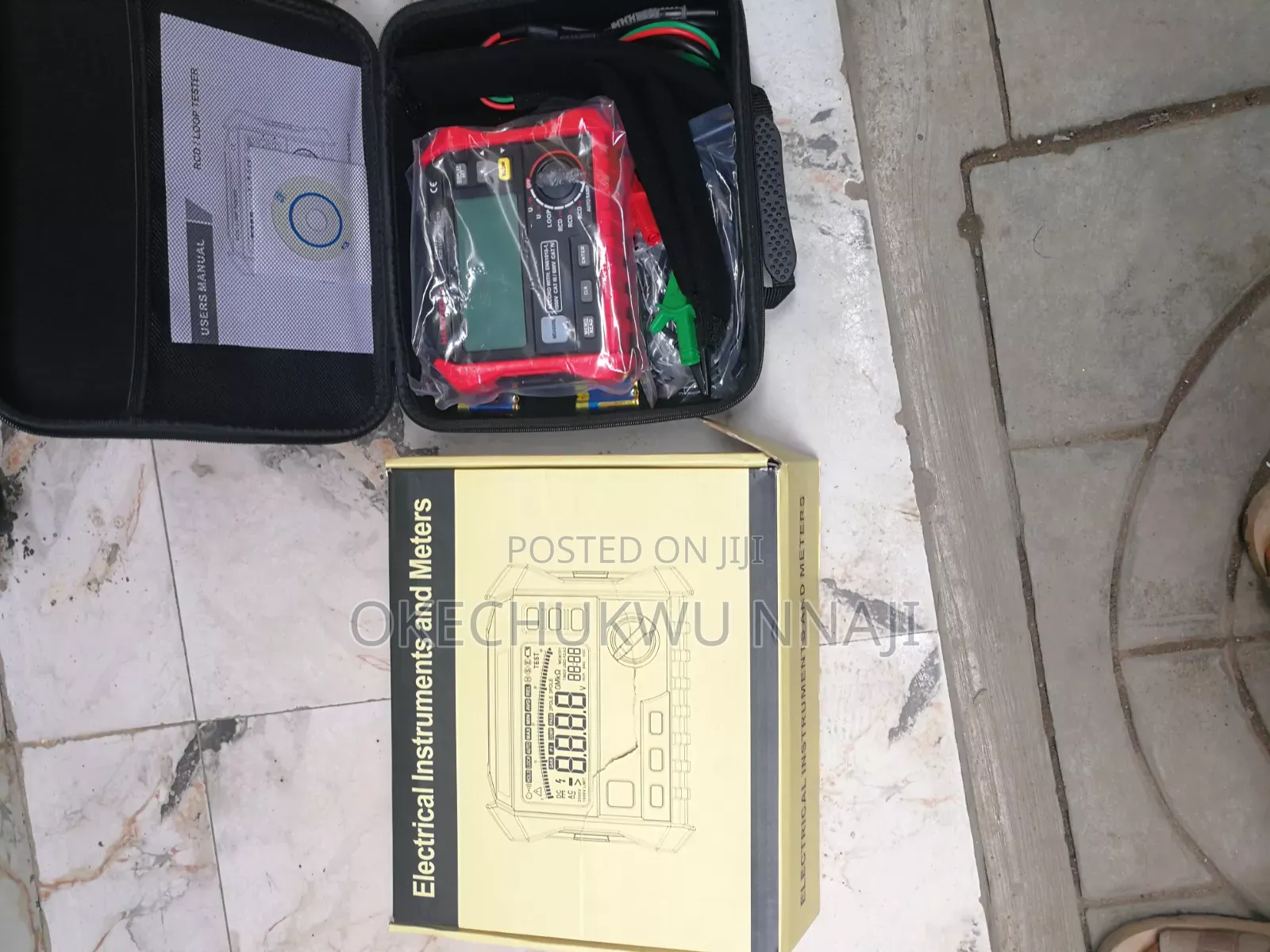 Digital Grounding Earthing Tester 0-4kω,200v Megohmmeter Multimeter