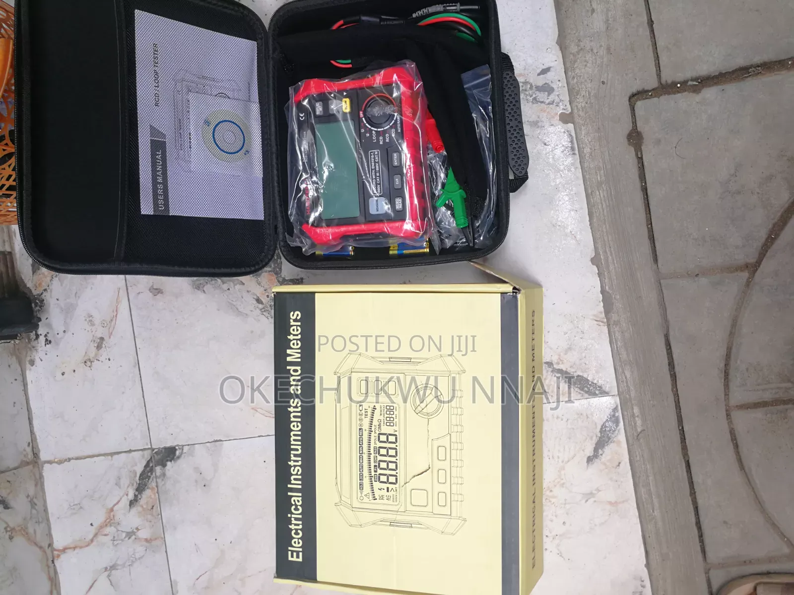 Digital Grounding Earthing Tester 0-4kω,200v Megohmmeter Multimeter
