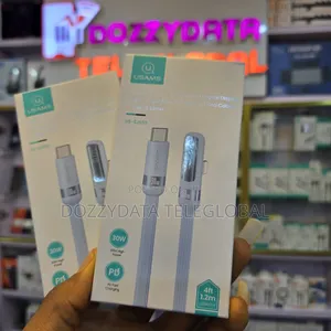 USAMS Wind Series (US-SJ652) 30W Type-C to Lightning Cable