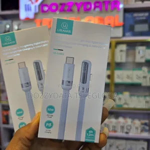 USAMS Wind Series (US-SJ652) 30W Type-C to Lightning Cable