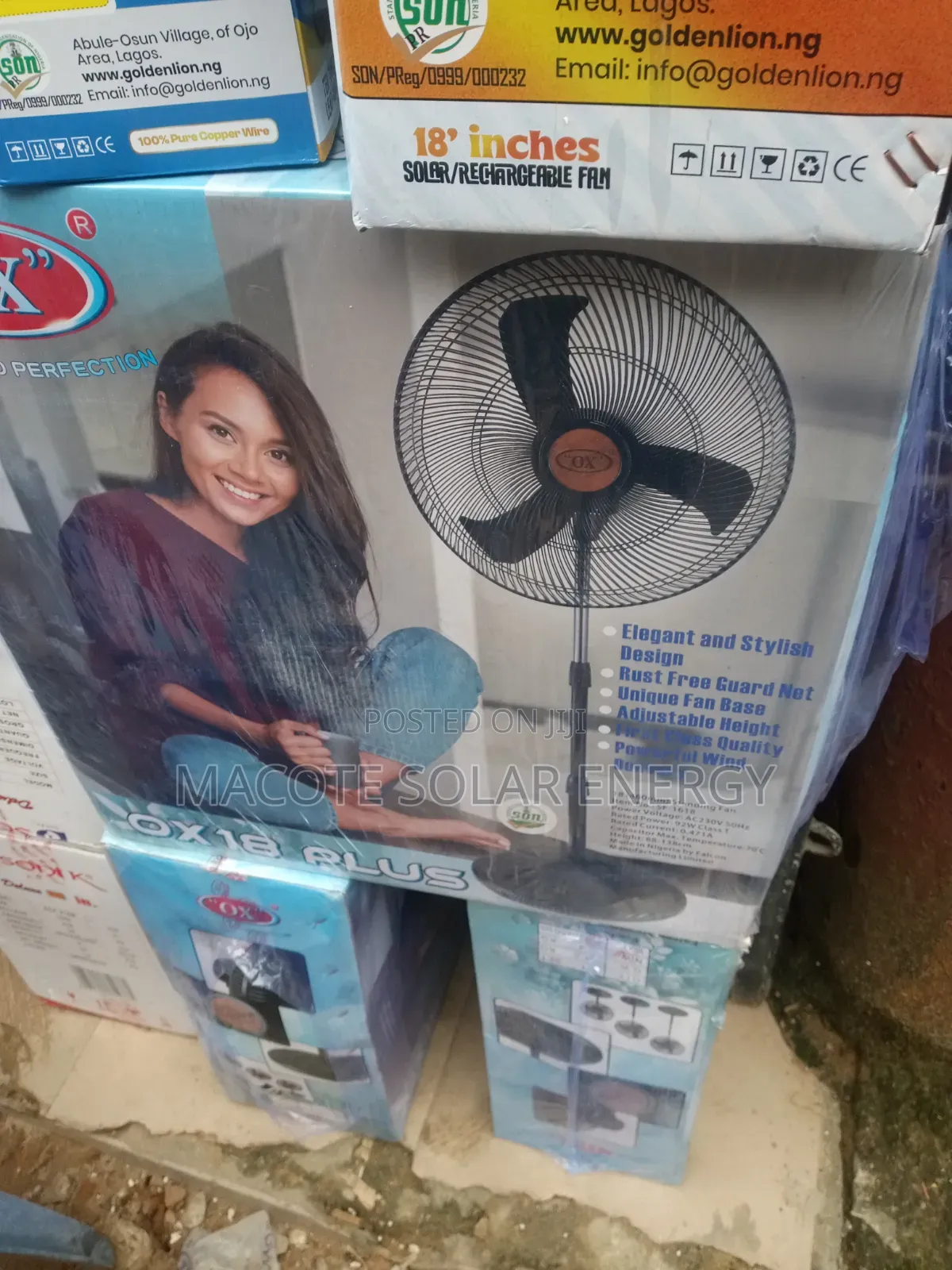 Ox Standing Fan