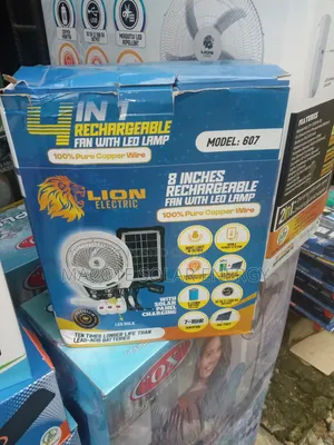 Lion Solar Table Fan