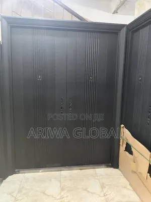 Modern Design. Maximum Security Door