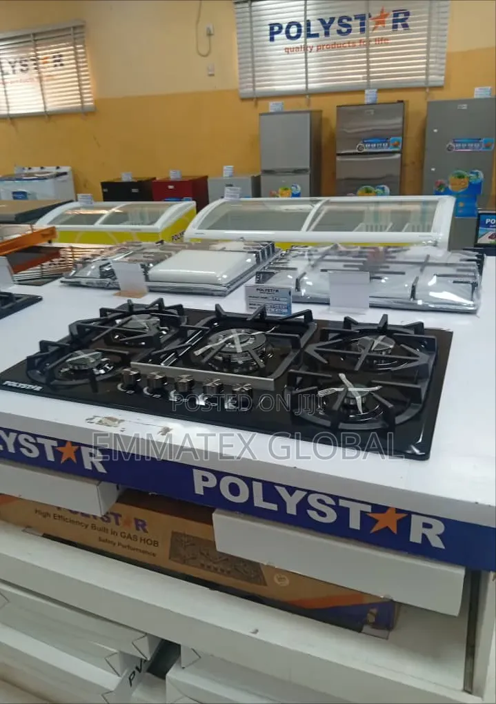 INBUILT GAS COOKER Polystar 5 Burner