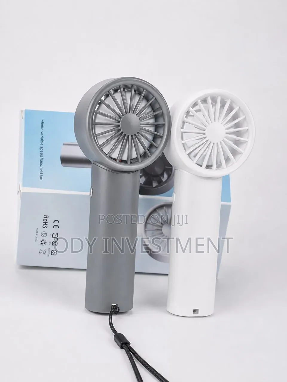 Handheld Rechargeable Fan