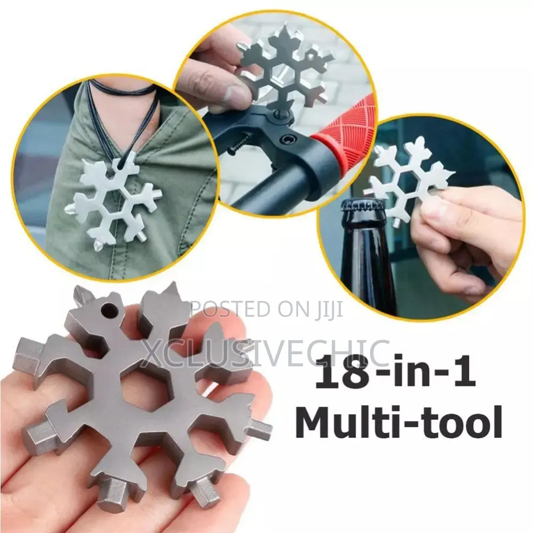 18 in 1 Snowflake Tool