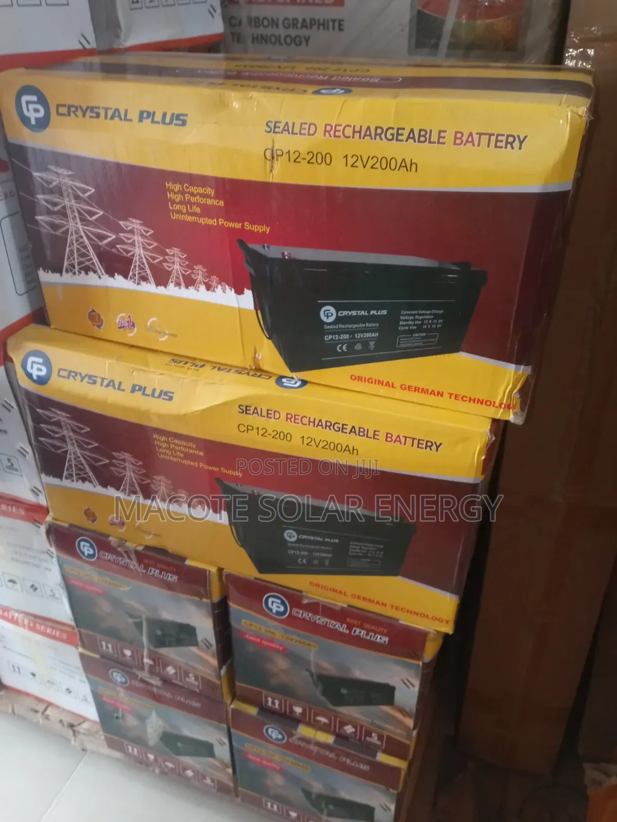 200A Crystal Plus Solar Battery