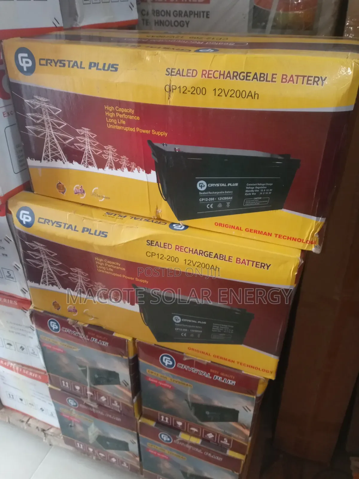 200A Crystal Plus Solar Battery