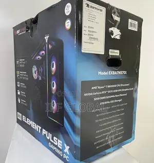 New Desktop Computer iBUYPOWER 32GB AMD Ryzen 7 SSD 2T