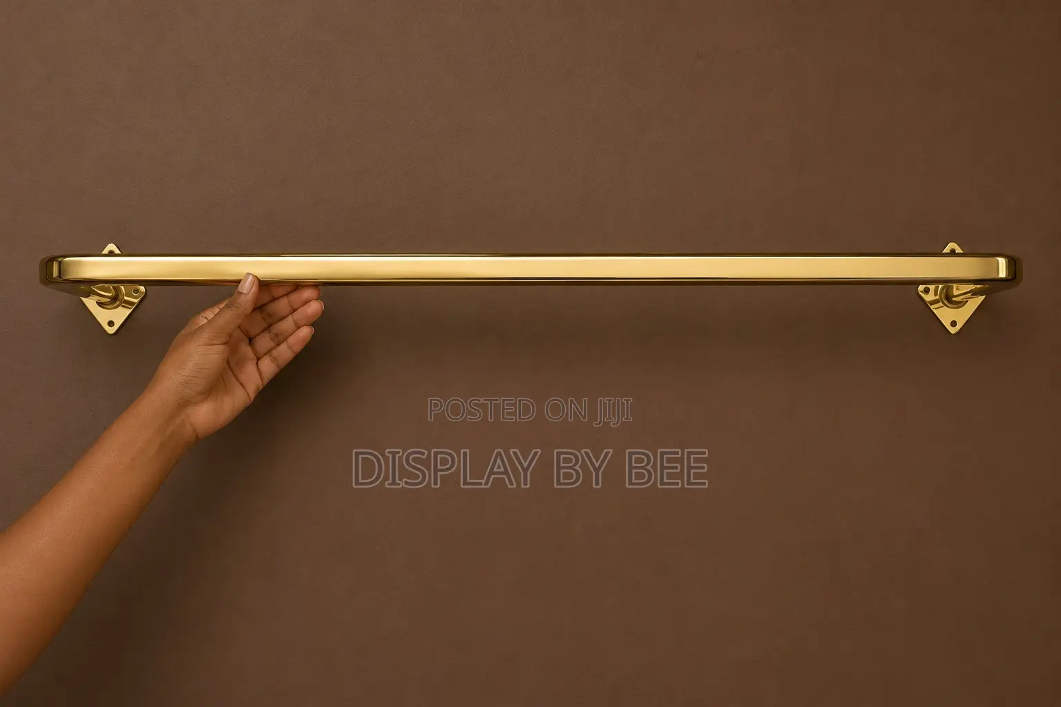 Gold Wall Rack