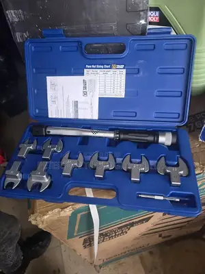 Yellow Jacket 60652 Eight Head Interchangeable Torque Wrench Kit