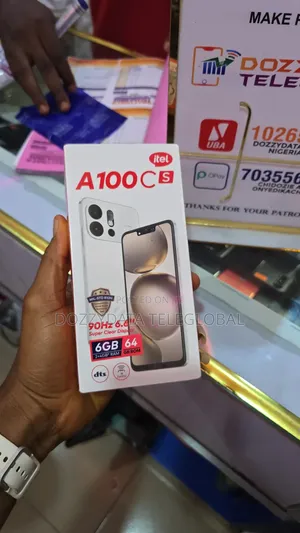 New Itel A100C 64 GB Silver