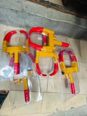 Heavy-Duty Anti-Theft Car Wheel Lock Clamps