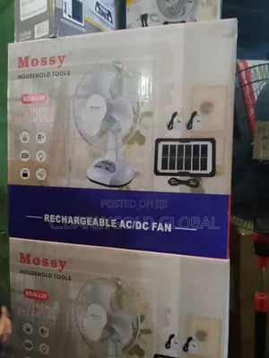 Solar Table Fan