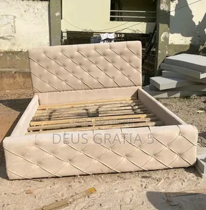 6 by 6 Feet Bedframe for Bedroom/Hotels/Apartment