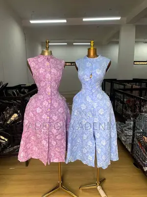 Embroidered Flower Gown