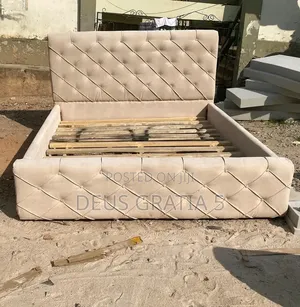 Quality Padded Bedframe With Fabrics