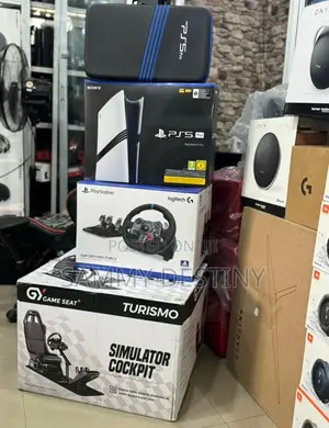 Logitech G29 Driving Force Racing Wheel and GY Game Seat Turismo
