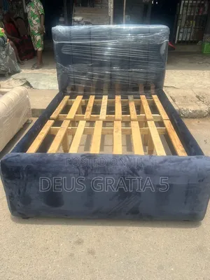 4 by 6 Padded Bedframe With Fabrics