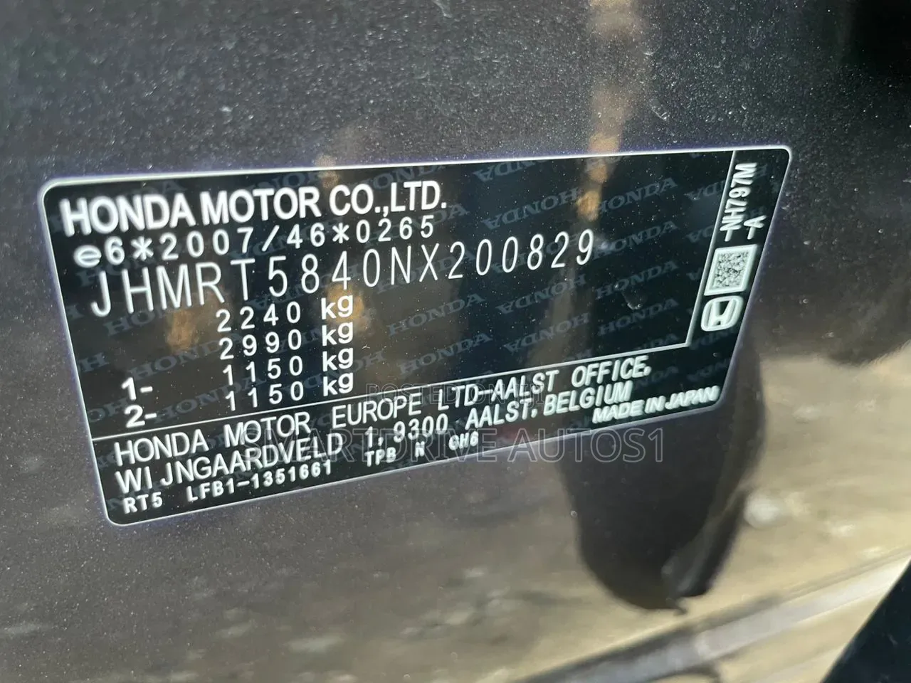 Honda CR-V 2022 Gray