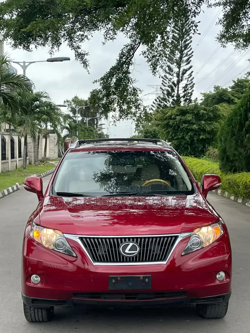 Lexus RX 2011 Red