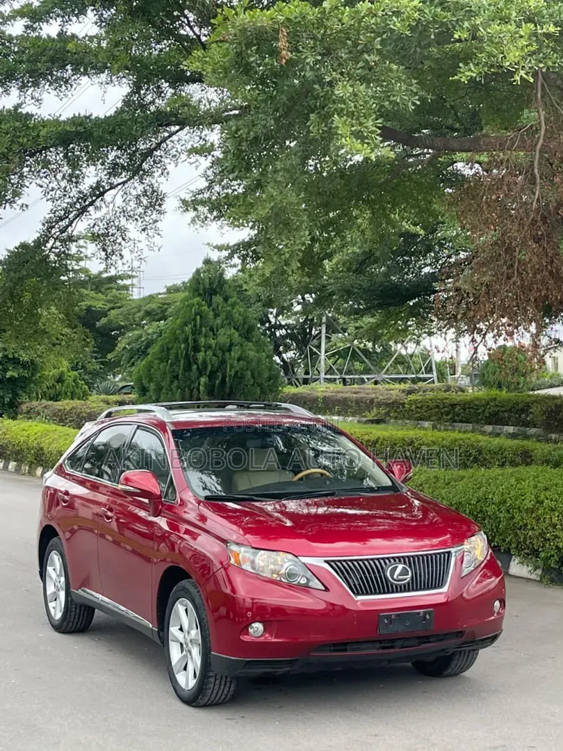 Lexus RX 2011 Red