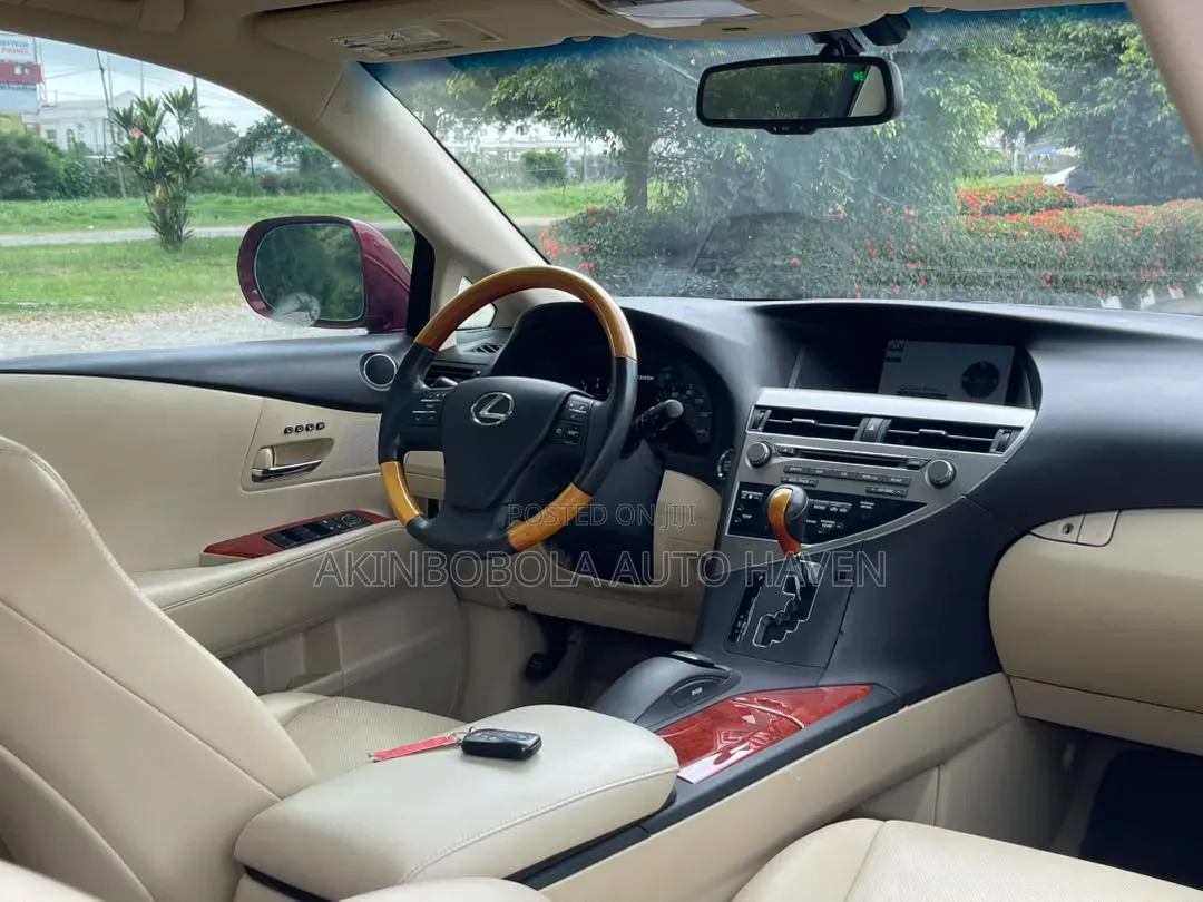 Lexus RX 2011 Red