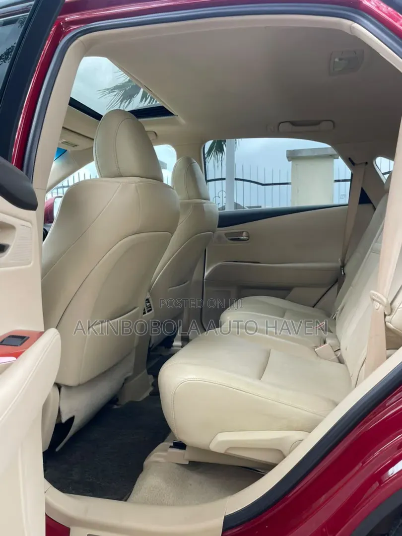 Lexus RX 2011 Red