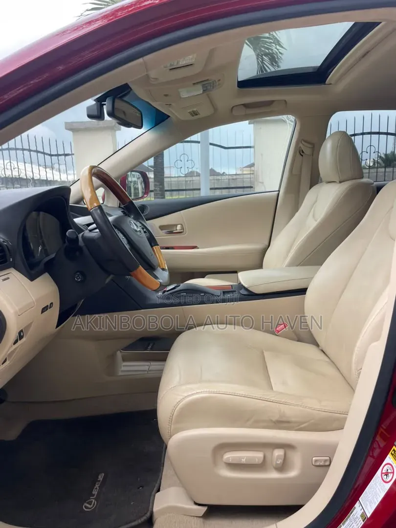 Lexus RX 2011 Red