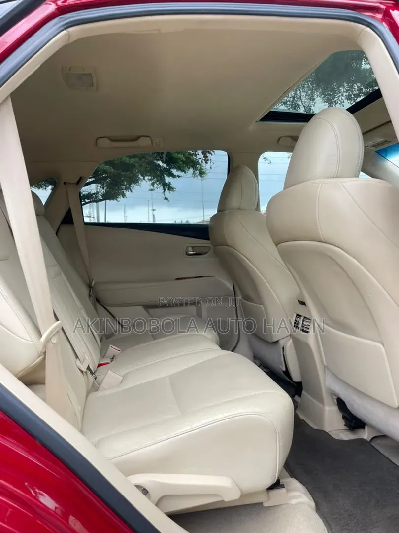 Lexus RX 2011 Red
