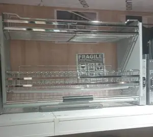 Elevator Pull Down Plate Rack 80cm
