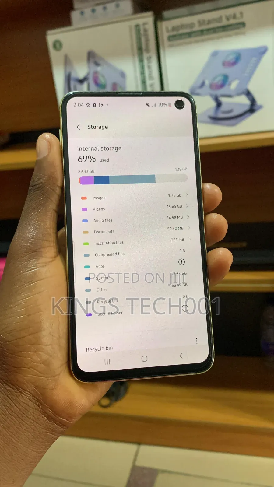 Honor X7d 256 GB Gold
