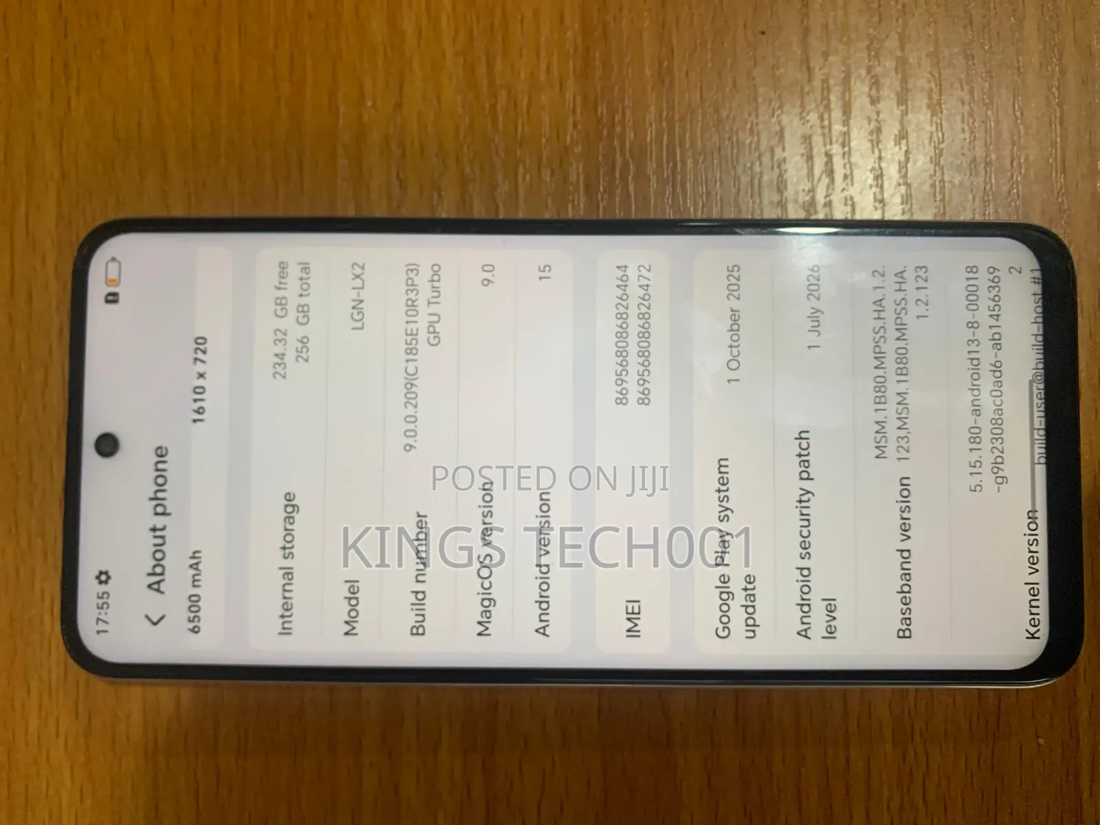 Honor X7d 256 GB Gold