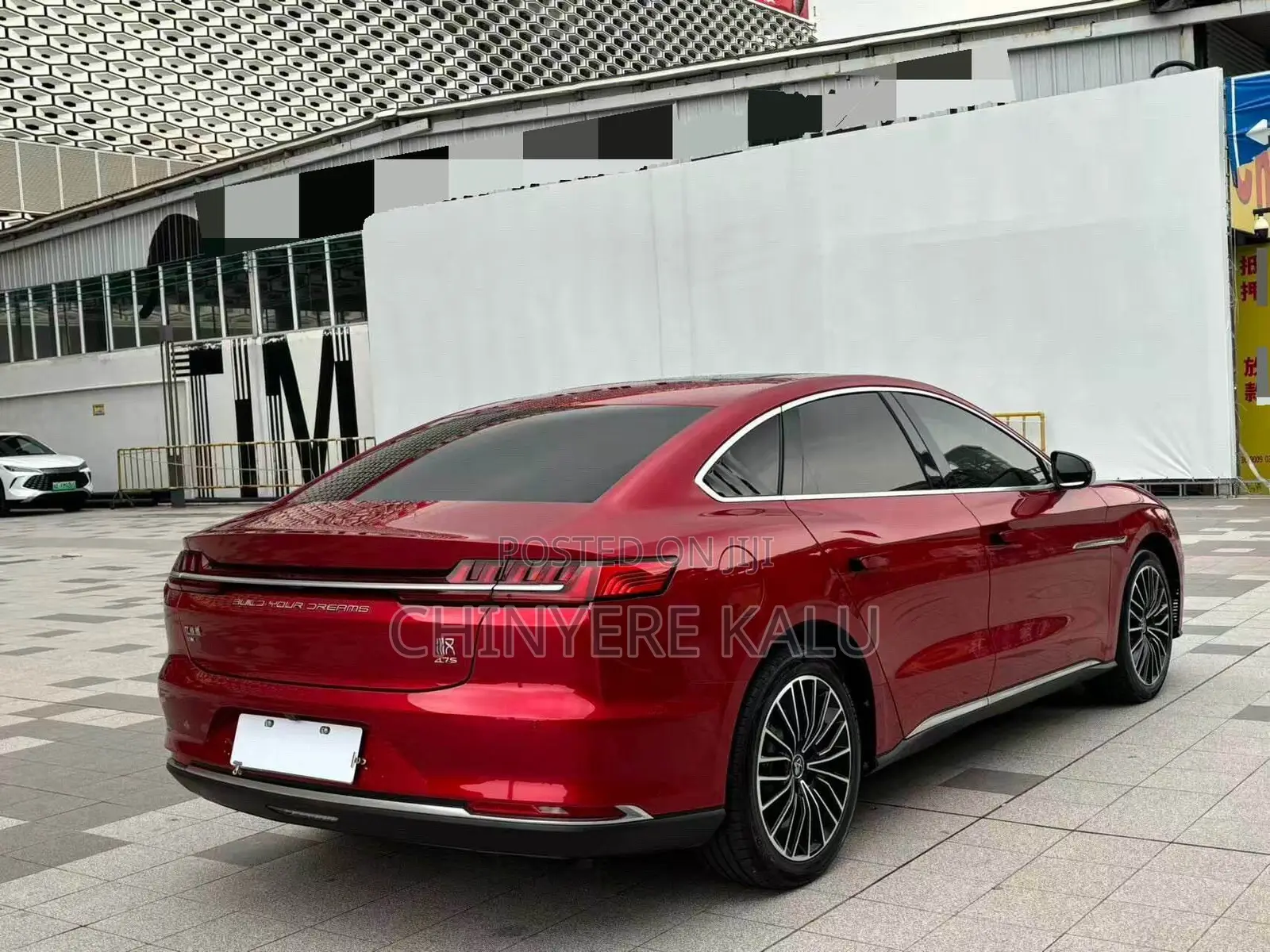 BYD Han DM 2021 Red