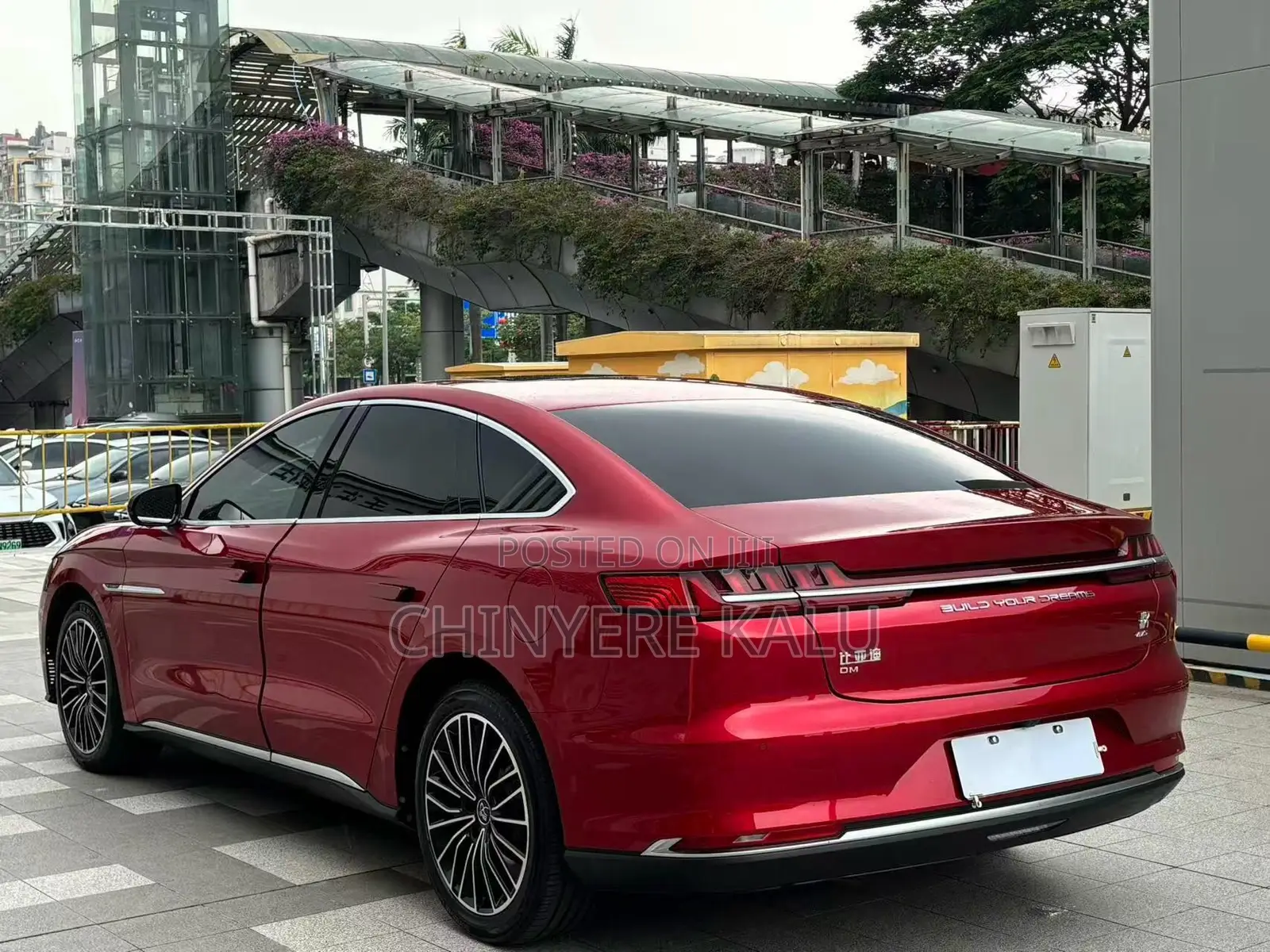 BYD Han DM 2021 Red