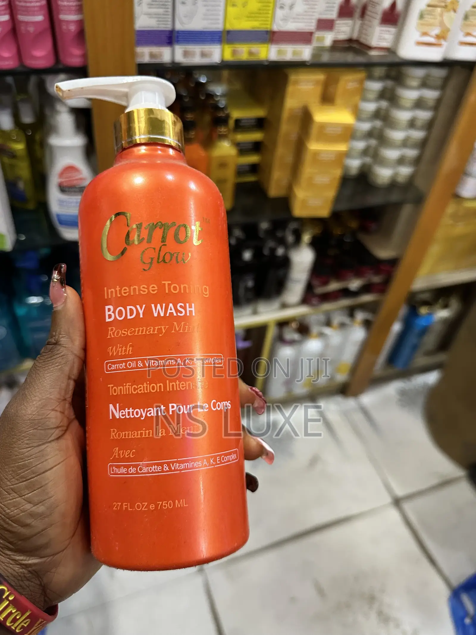 Carrot Glow Intense Toning Body Wash