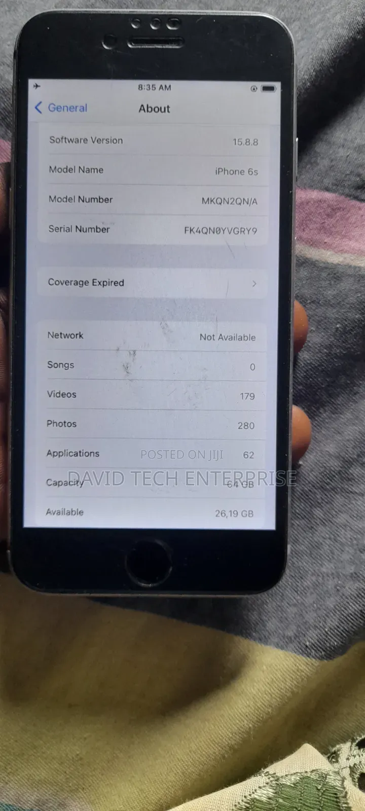Apple iPhone 6s 64 GB Silver