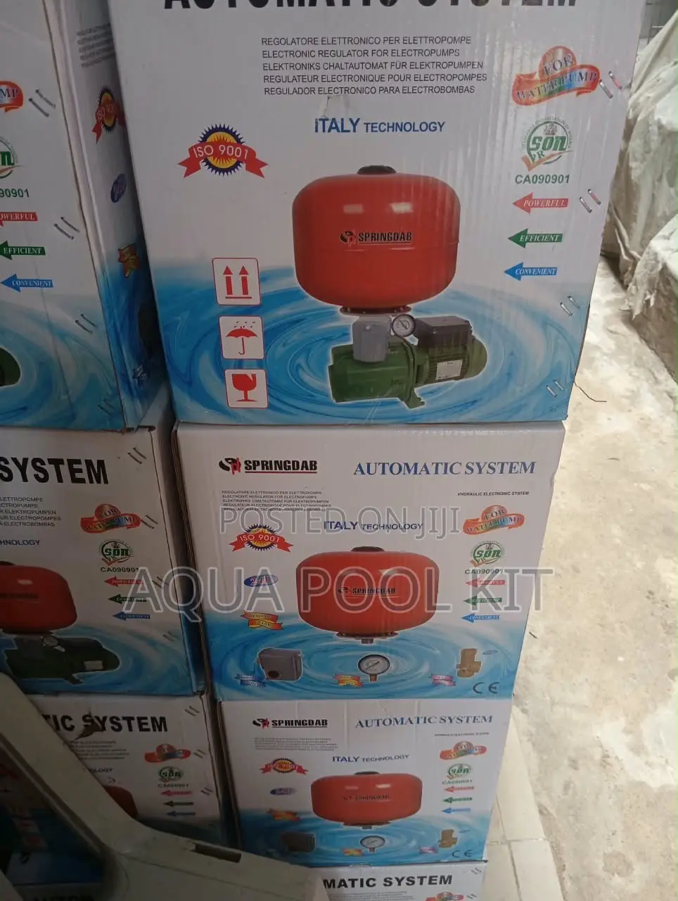 Automatic Pressure Tank