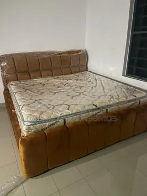 6 by 6 Bedframe  Bubble Type Padded