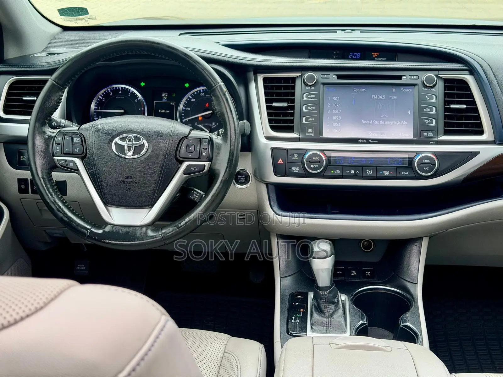 Toyota Highlander 2016 Black